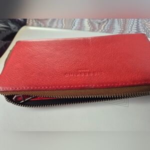 Liebeskind Red Leather Wallet